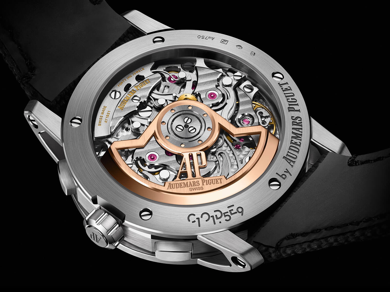 Code 11.59 by Audemars Piguet 26393BC.OO.A002KB.01 Glare-proofed Sapphire Crystal Case Back