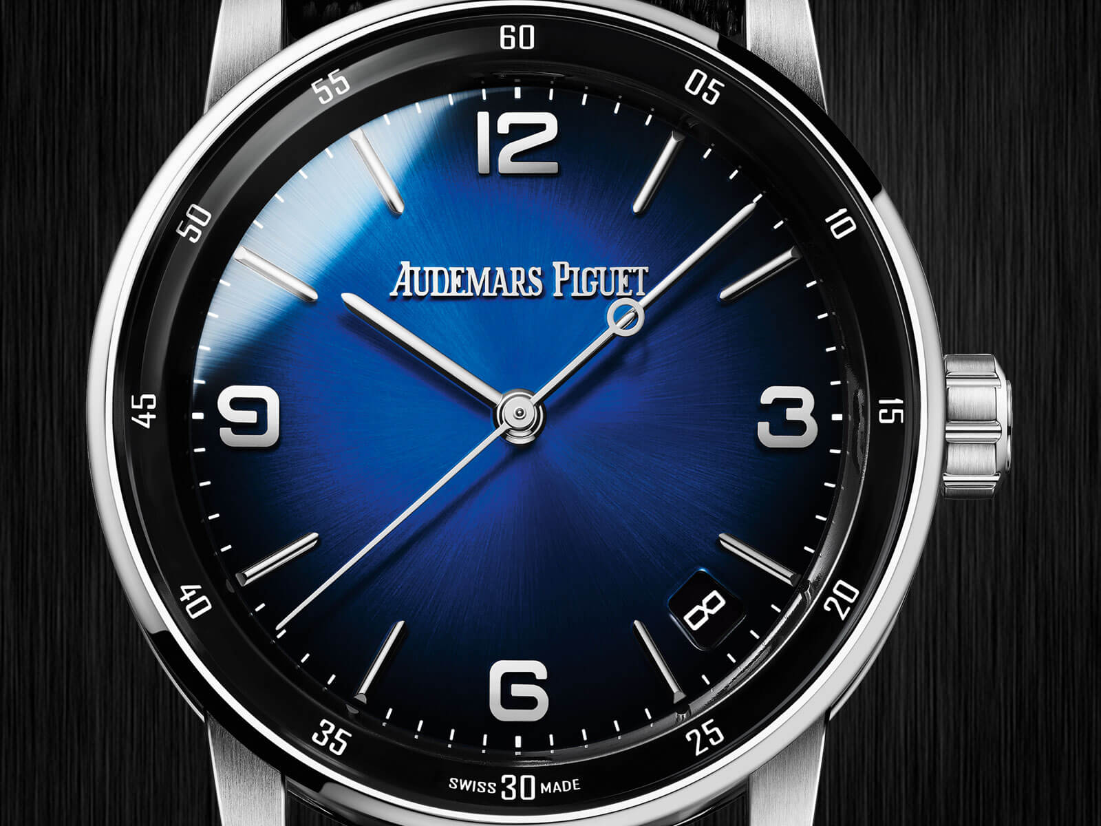 Code 11.59 by Audemars Piguet 15210BC.OO.A002KB.01 Smoked Blue Lacquered Dial