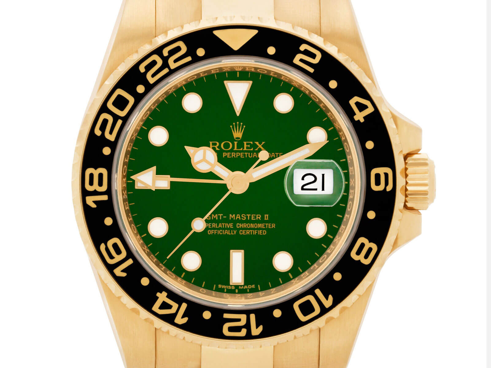 Rolex GMT-Master II 116718 is the first Rolex model with the Cerachrom Insert