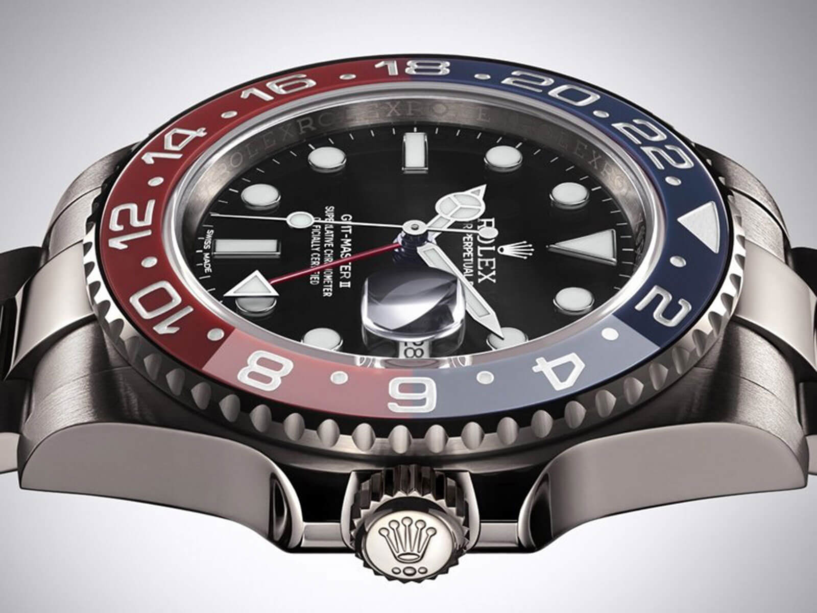 Rolex GMT-Master II 116719BLRO is the first Rolex model with the Blue-Red Cerachrom Bezel